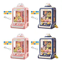 Kids Claw Machine Candy Prizes Dispenser Game Portable with Light and Sound for 2