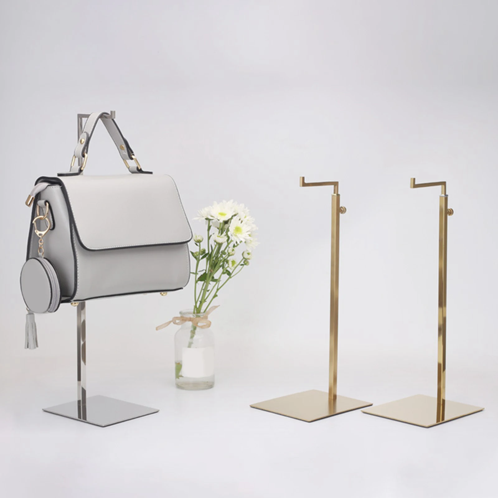Espositore Borsa Mordx A X Regolabile - Gancio Metallico Per Borse E Sciarpe - Foto 5