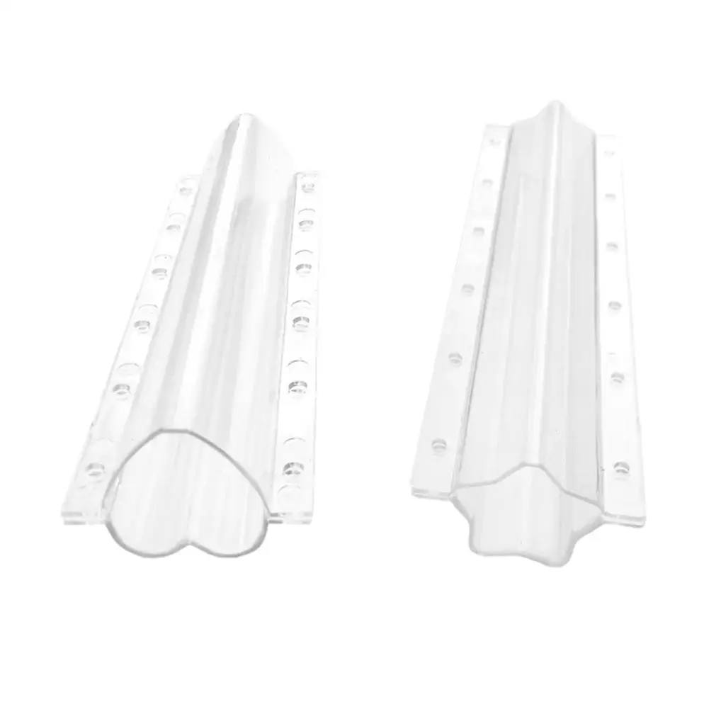 1pc Plastic Cucumber Growth Forming Mold Heart/Star Fruit Shaped Mould
