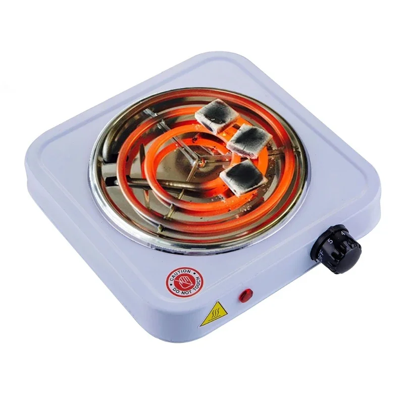 Portable Electric Iron Burner Single Stove Mini Hotplate Adjustable Temperature Furnace Home Kitchen Cook Coffee electric stove