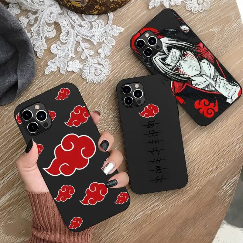 Чехол для телефона Uchiha Itachi Naruto силиконовый мягкий чехол iphone 13 12 11 Pro Mini XS MAX 8 7 Plus X