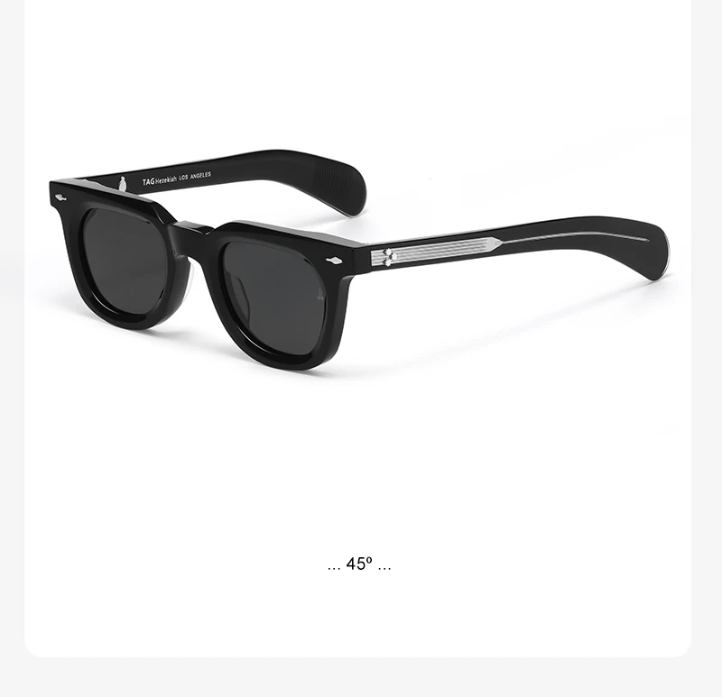 TAG Hezekiah Luxusmarke Mode Sonnenbrillen Männer VENDOME Designer handgefertigte Vintage Sonnenbrille Retro Acetat Sonnenbrille Frauen – Detail 12