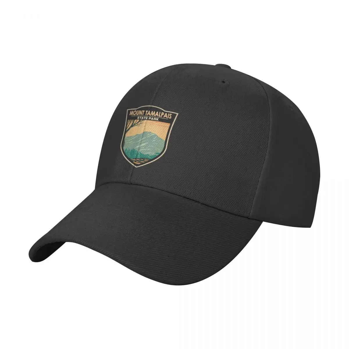 

Mount Tamalpais State Park California Badge Baseball Cap New In Hat sun hat Trucker Hat Baseball Men Women's