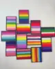 Wholesale 50g Rainbow Split Cake Pastel Water Activated Eyeliner Face Painting Body Art Paint Holiday Make Up (free sponge) 1
