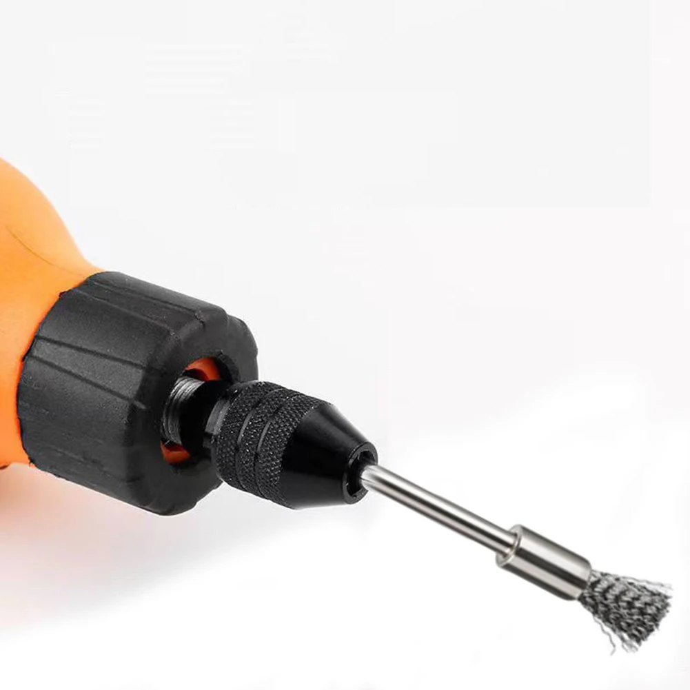 1set Brushes 3mm Shank For Cleaning Deburring Stainless Steel Mounted Abrasive Polishing Wire Wheel Pencil Brushes