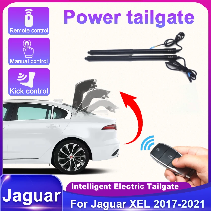 

Для Jaguar XEL 2017-2021 контроль багажника электрическая задняя дверь автомобильный подъемник автоматическое открытие багажника Дрифт приводной комплект датчик