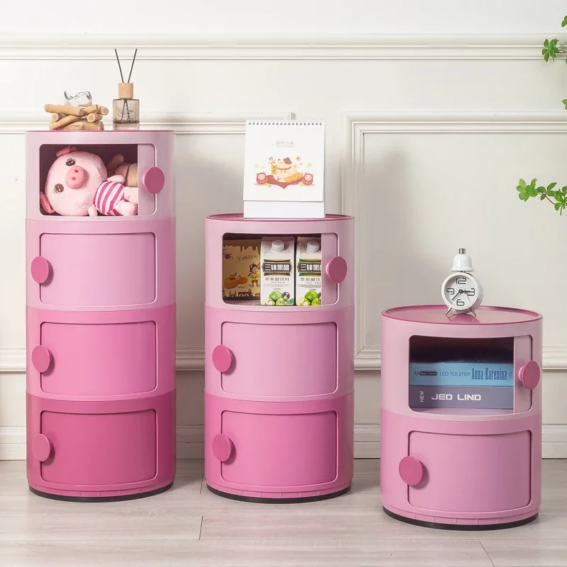 Table de oral et Ronde en Plastique Rose pour Chambre à Coucher, Décoration de Salon, Esthétique, Petit Espace, Amolette, Kawaii 1 Table de oral et Ronde en Plastique Rose pour Chambre à Coucher, Décoration de Salon, Esthétique, Petit Espace, Amolette, Kawaii 1
