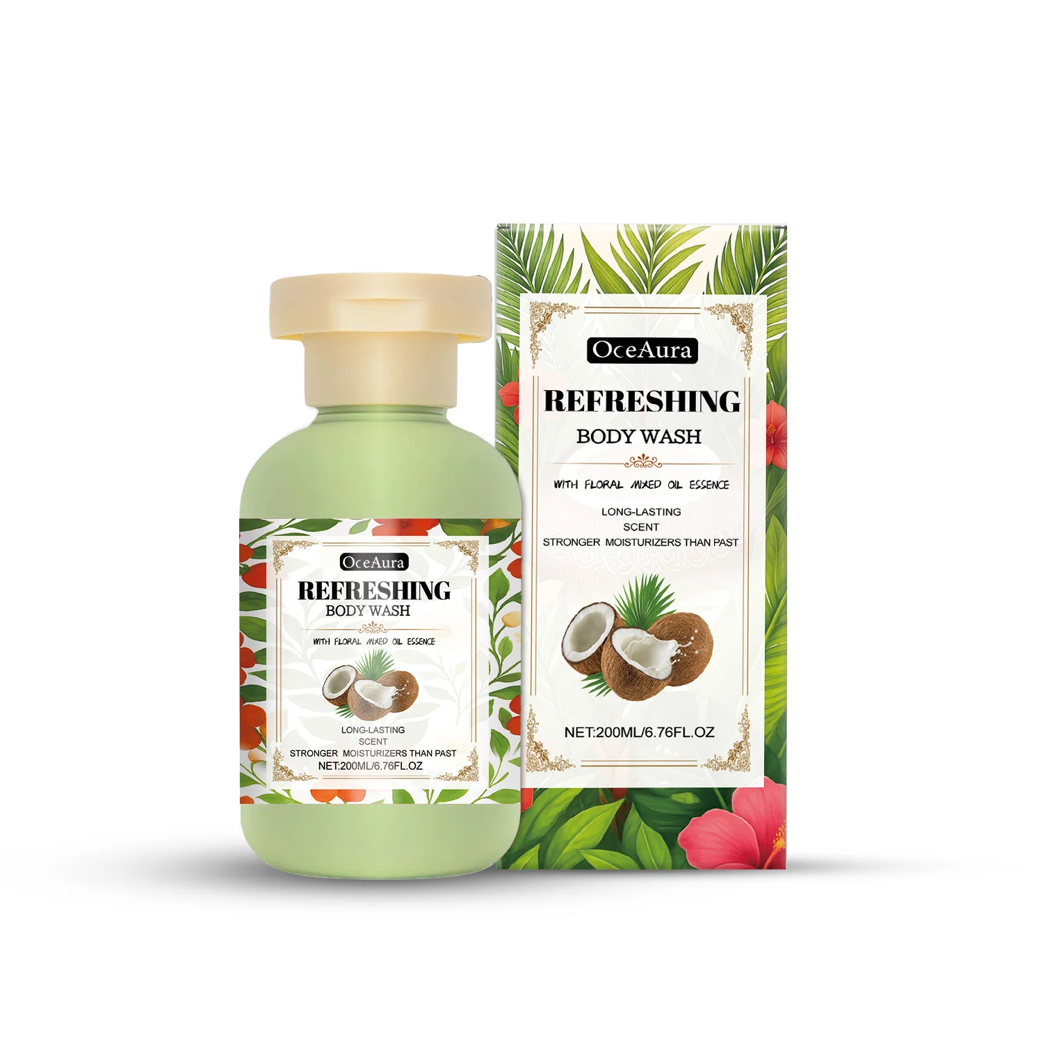 Fragranced Moisturizing Body Wash Gentle Care, Cleansing & Refreshing, Moisturizing, Smooth & Delicate Body Skin