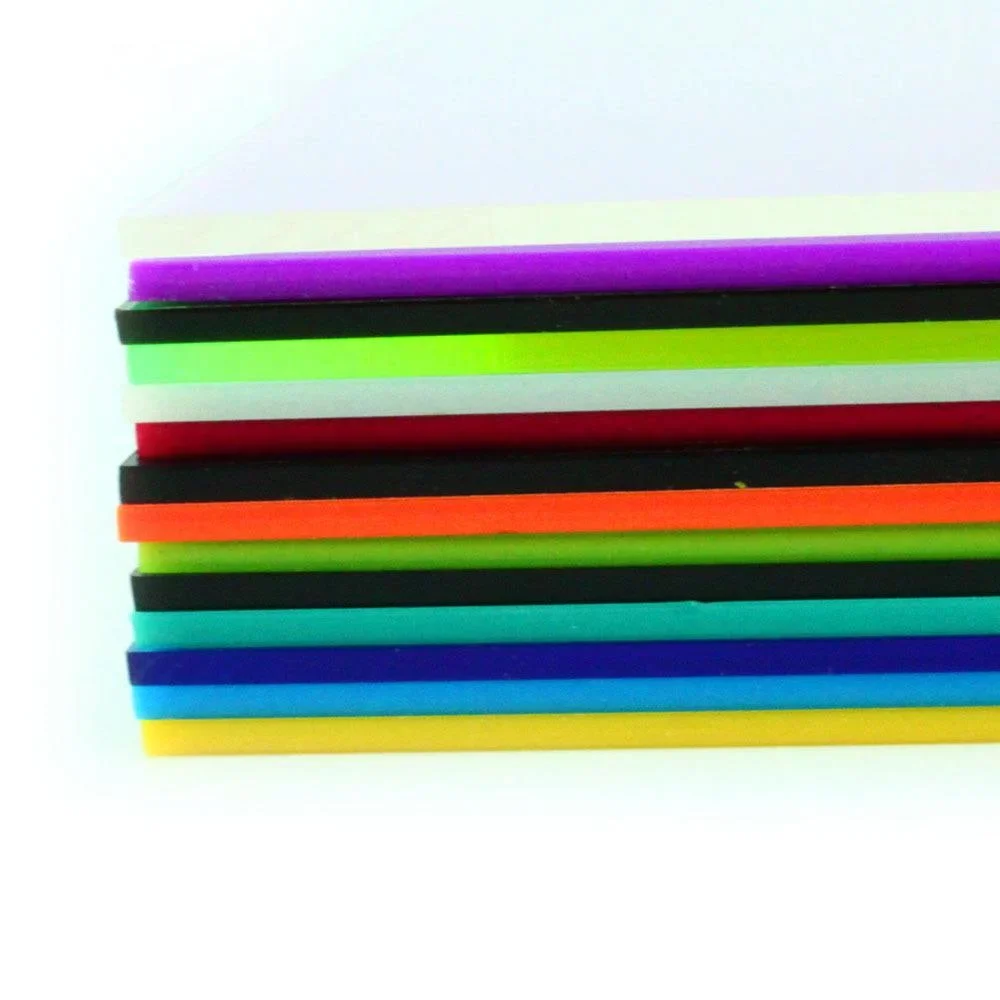 20*20cm Colorful Acrylic Board Plexiglass Board Plastic Board For DIY Project