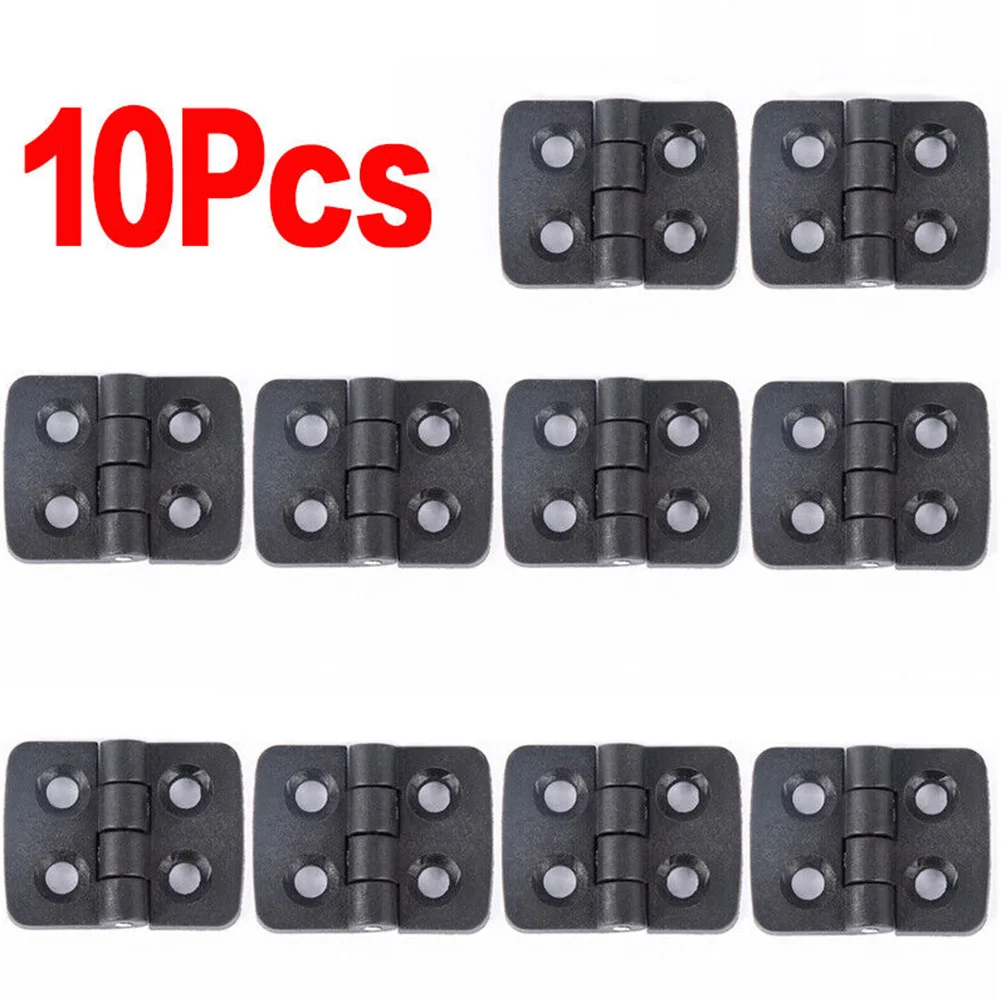 Door Hinges 10Pcs plastics ABS Hinge Home Furniture Hardware