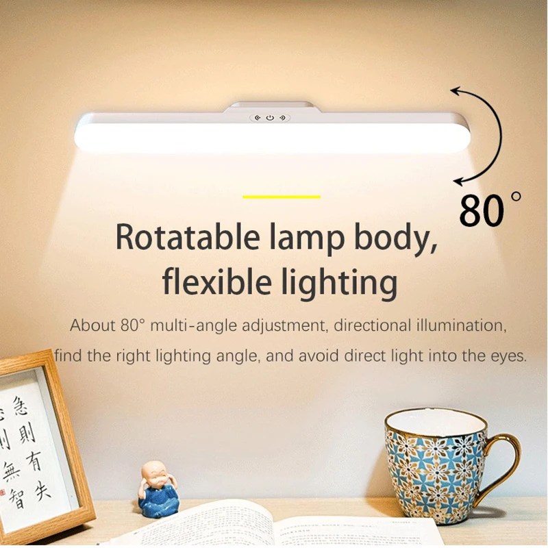 LED Vanity Lights 1800mAh Rechargeable 32cm Eye Protection Makeup Mirror Light Portable Touch Switch Wall Table Desk Lamp mirror lights,makeup mirror lights,vanity light,makeup lamp