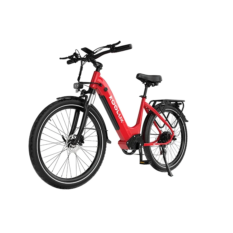 KOOLUX X2 7 speed 48v  26 inch electric bike city electric motor adult electric hybrid ebike S48131f44847d49eba15795360fa823c9y