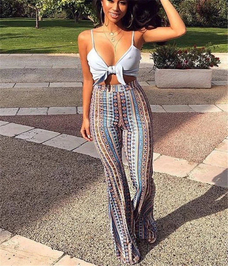 boho striped pants