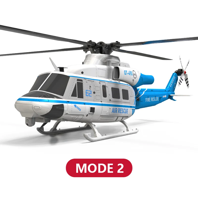 NEW GOOSKY E2 RC 헬리콥터 1:35 UH-1Y 스케일 2.4G 6CH 듀얼 브러시리스 다이렉트 드라이브 모터 BNF / RTF GPS 비행 제어 시스템 탑재