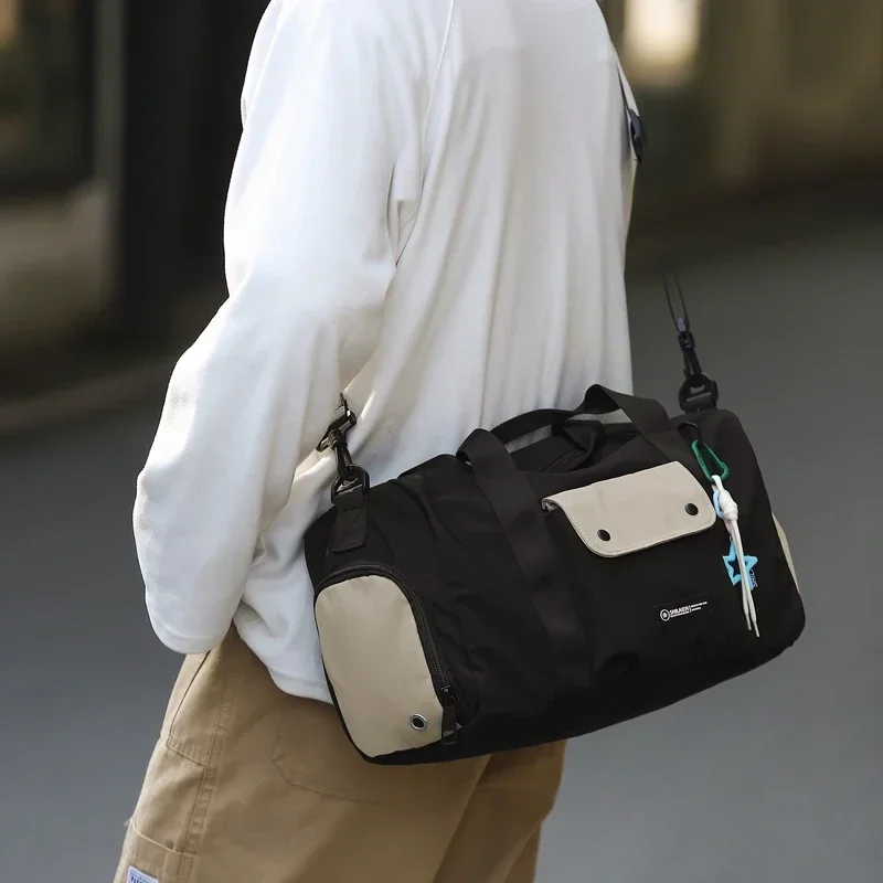 New Oxford Large Capacity Travel Bag 2024 Fashionable and Minimalist Crossbody Bag Trendy Shoulder Bag for Travel Couples