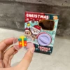 Christmas Egg Kids Toys Gashapon Machines with 6pcs Random Capsule Toys Egg Twisting Machine Cardboard Box Surprise Blind Box 3