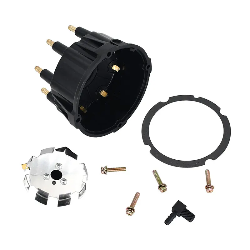 Distributor Cap Kit 187523 805759q3 Compatible With Mercruiser Engine Gm V8 5.0l With