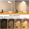USB Rechargeable LED Desk Lamps Children's Night Lights Reading Lamp Office Desk Room Home Desktop Decorative Accessories Lights 3