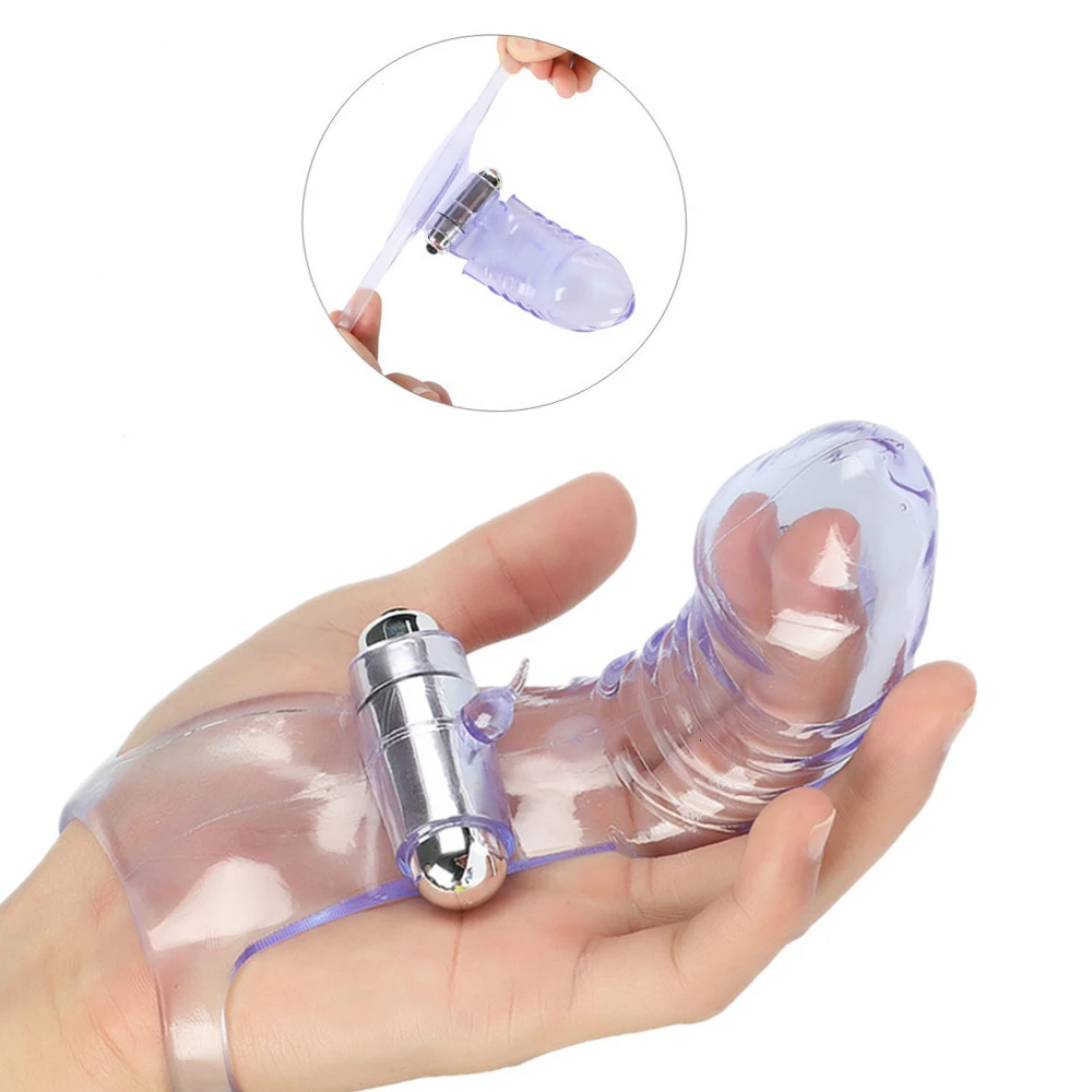 Pudendal Fingertip Vibrator Female G-spot Massage Clitoris Stimulate Female Orgasm Sex Toys