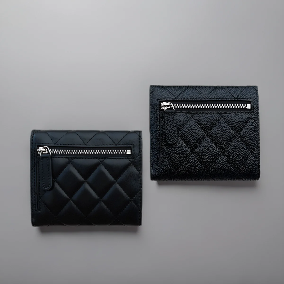 Mia Classic Flap Wallet 30% Fold Wallet Women'S Flip Lingge Zero Wallet Clip Piccola Borsa Per Carte Grande In Pelle Bovina