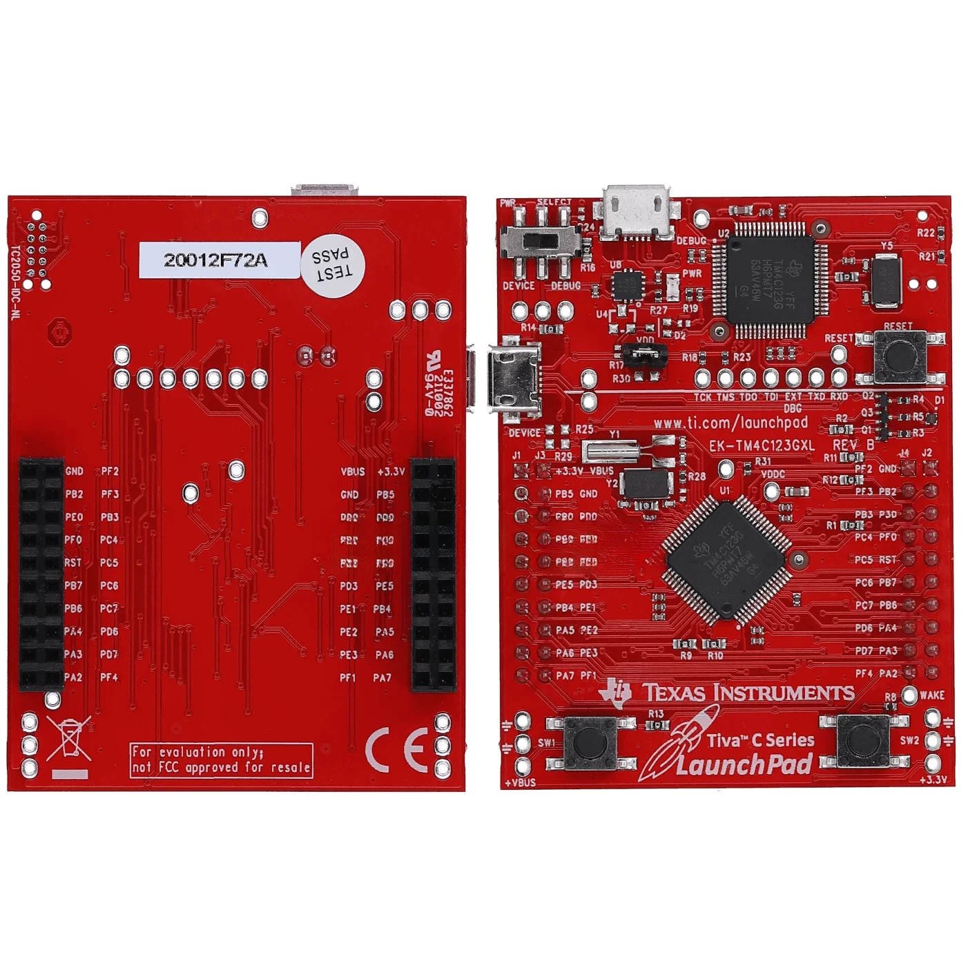 EK-TM4C123GXL Development Board，Cortex-M4F Based MCU TM4C123GH6PM ...