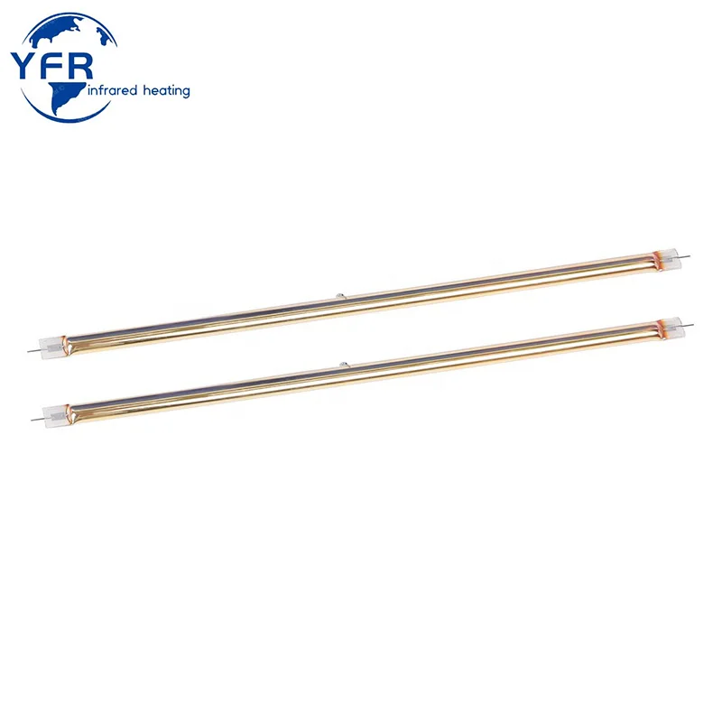 500W 1000W Quartz Halogen lamp Tube R7s Infrared Heater