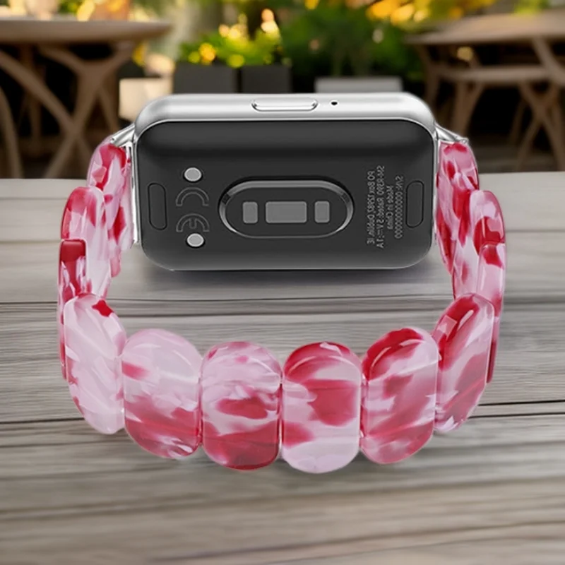 Elegant Resin Beaded Bracelet Strap