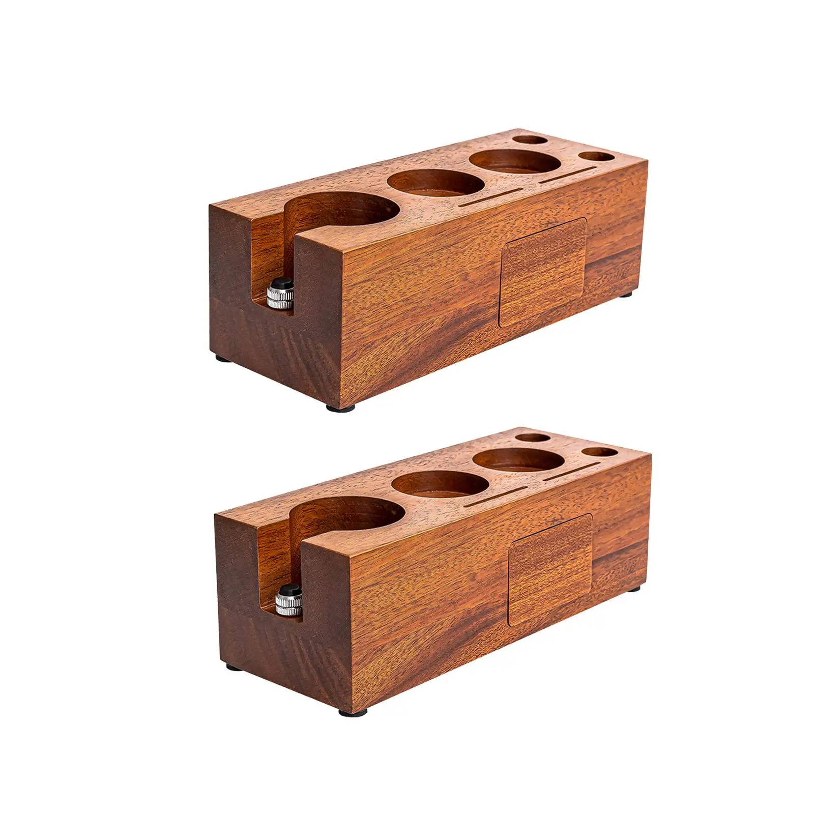 

Espresso Tamper Station Coffee Tamper Stand and Portafilter Holder Anti Slip Easily Accessible Espresso Tamper Stand for Shop