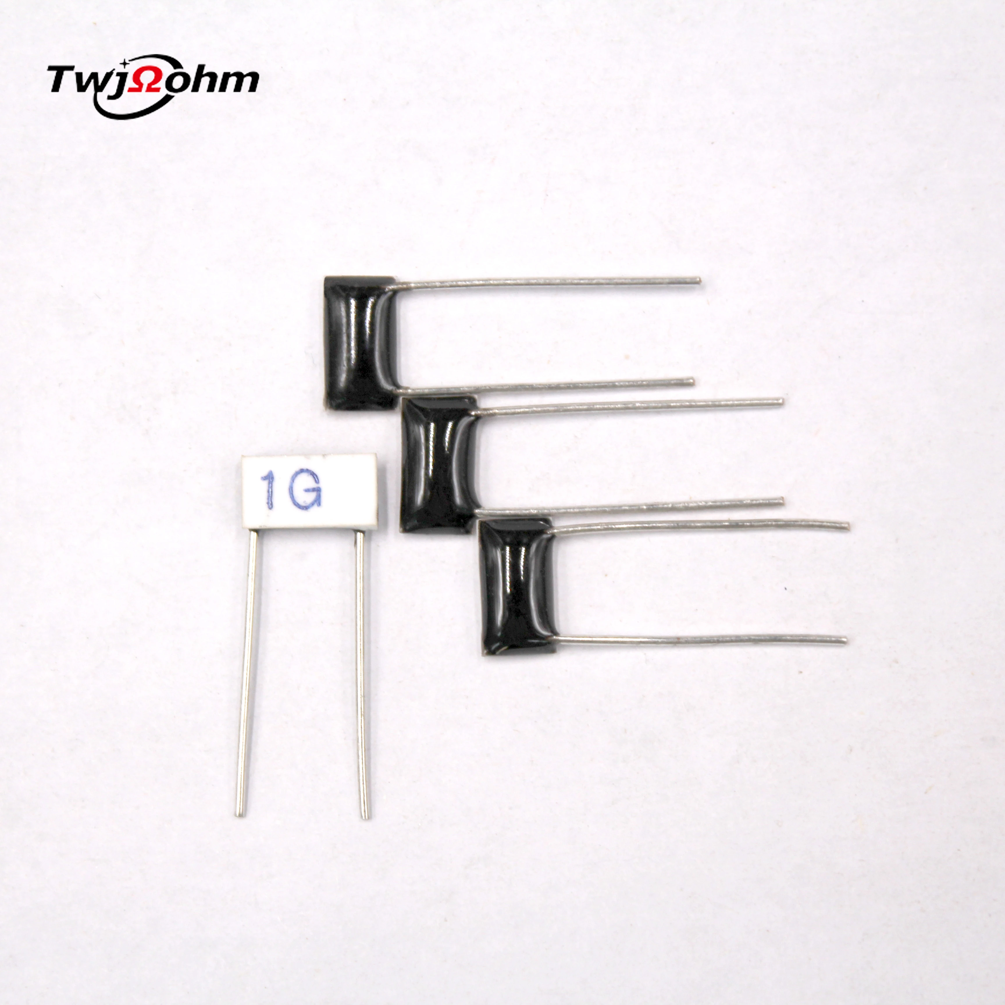 2pcs100m/200m/300m/500m/1g/2g/5g Ohm Resistor Ceramic Sheet Glass Glaze