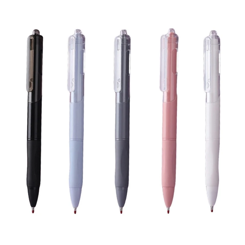 

10x Retractable Neutral Pen 0.5mm Black Gel Pen Quick-Drying Pen Office School Supplies for Writing 3XUE