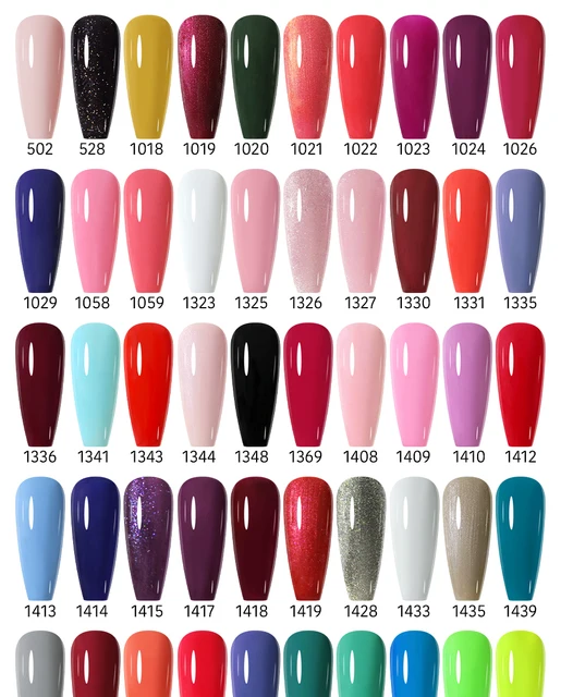 Acheter Arte Clavo10pcs / Set Tips Disque couleur Gellak Plastique Panneau  d'affichage rond Nail Tool Gel Nail Color Chart Affichage Nail Art Manucure