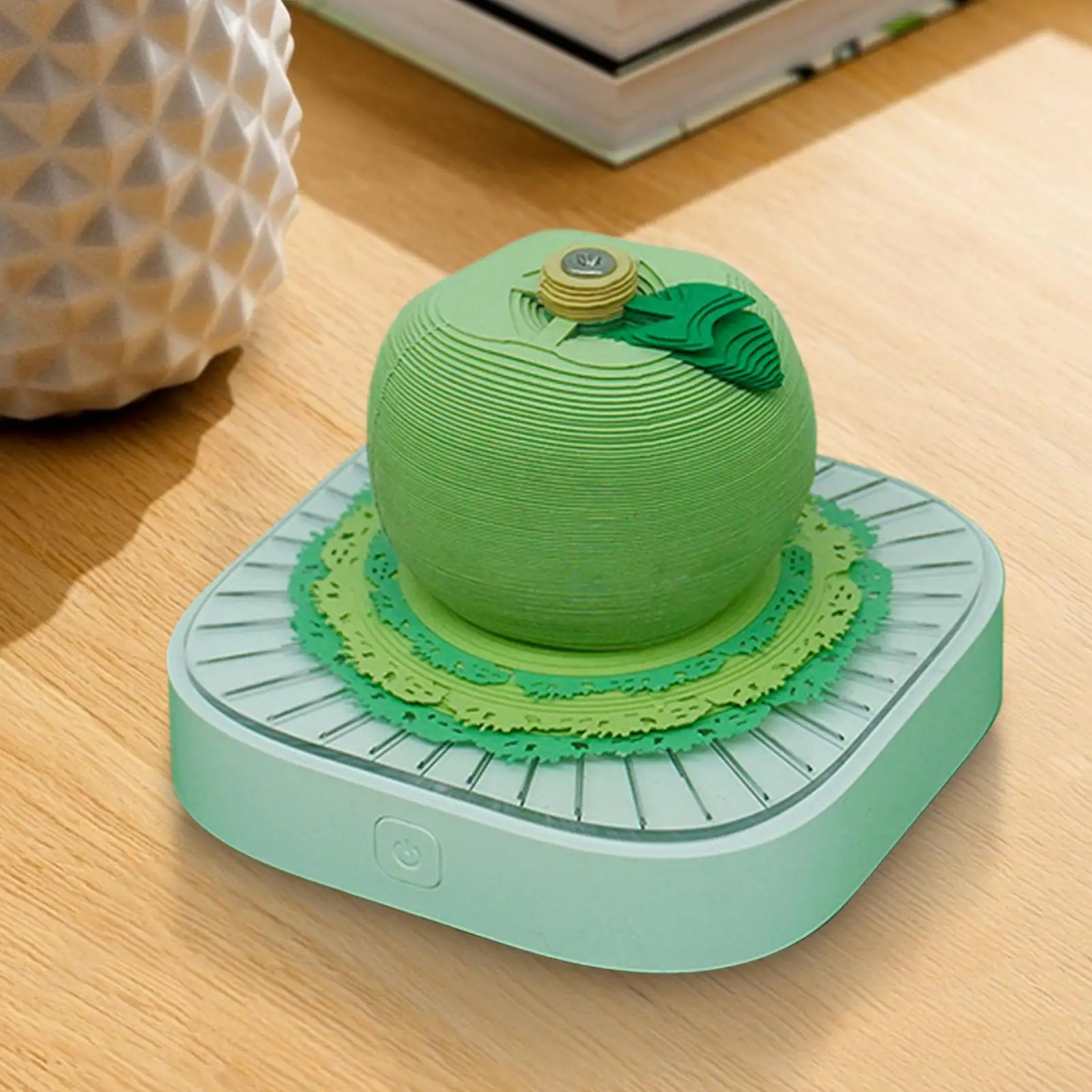 3D Desk Calendar 2026 Funny LED Lights Planner 2026 Paper Carving Notepad Calendar For Workplace Home Kitchen Living Room