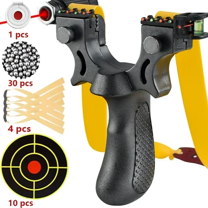 Lasers chießen Schleuder hochpräzise Schlinge Outdoor-Jagd schleuder für die Jagd auf hochpräzise Katapult Tirachinas Caza