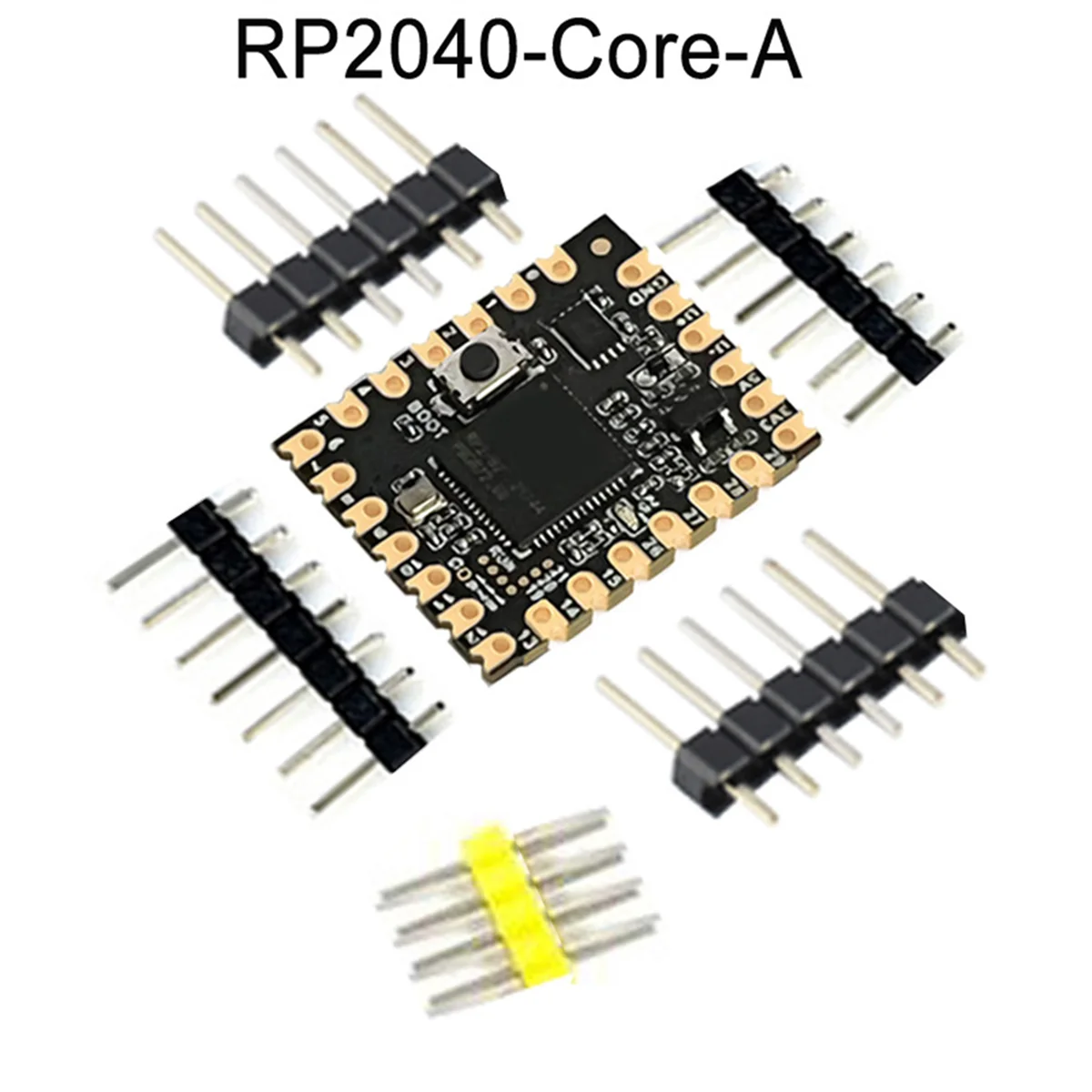 Raspberry Pi Pico 스탬프 홀 개발 보드 RP2040-Core-A RP2040 다기능 듀얼 코어 프로세서, C jasmine