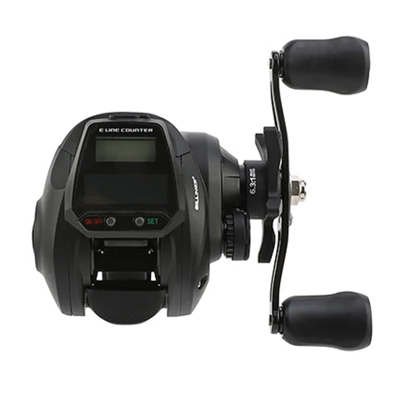 

Digital Display Electronic Fishing Reel Baitcasting Wheel Water Depth Measurement Magnetic Brake 8kg for Freshwater Saltwater