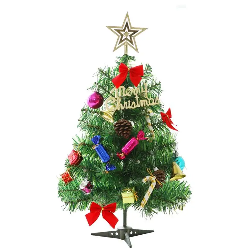 

Маленькая рождественская елка, маленькая сосна с подсветкой, Маленькая Рождественская елка с 20 разноцветными фонарями и топпером звездной елки для