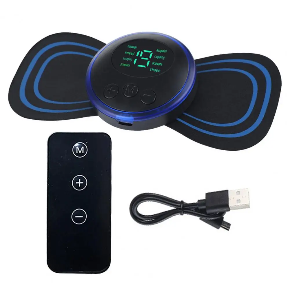 8 أوضاع 19 مستويات مدلك صغير للرقبة رقعة كهربائية...
