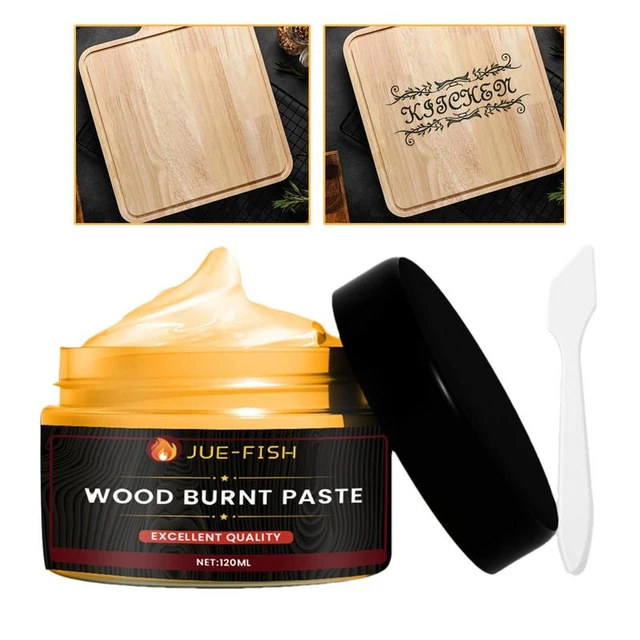 Scorch Paste - Wood Burning Paste, Wood Burning Gel for Crafting