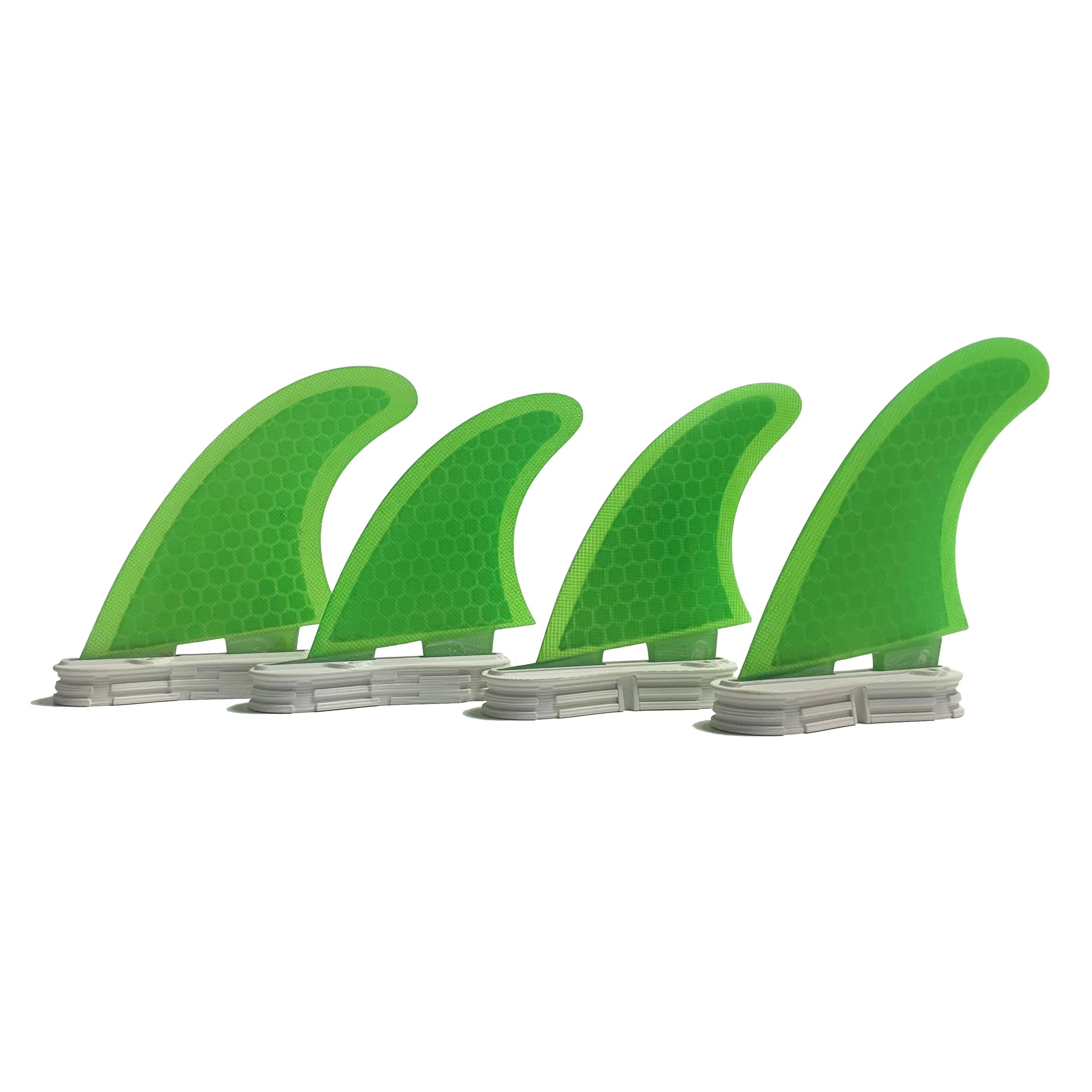 Newest fins twin tab ii quad fiberglass surfboard double tabs 2 fins