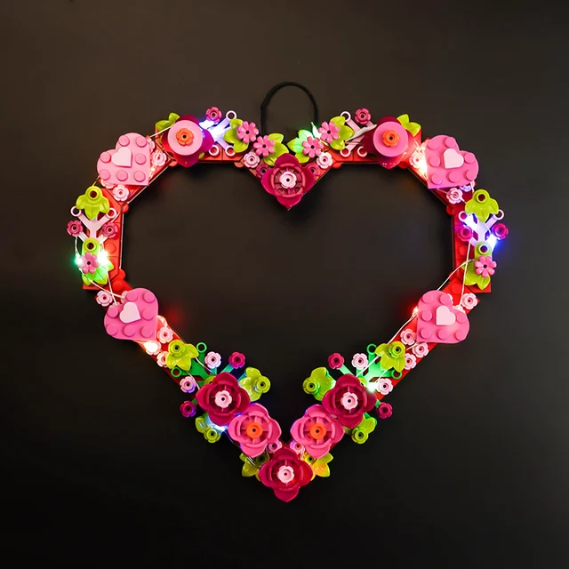 Vonado LED light 40638 set is suitable for Heart Orange building blocks (including lighting accessories only) 1