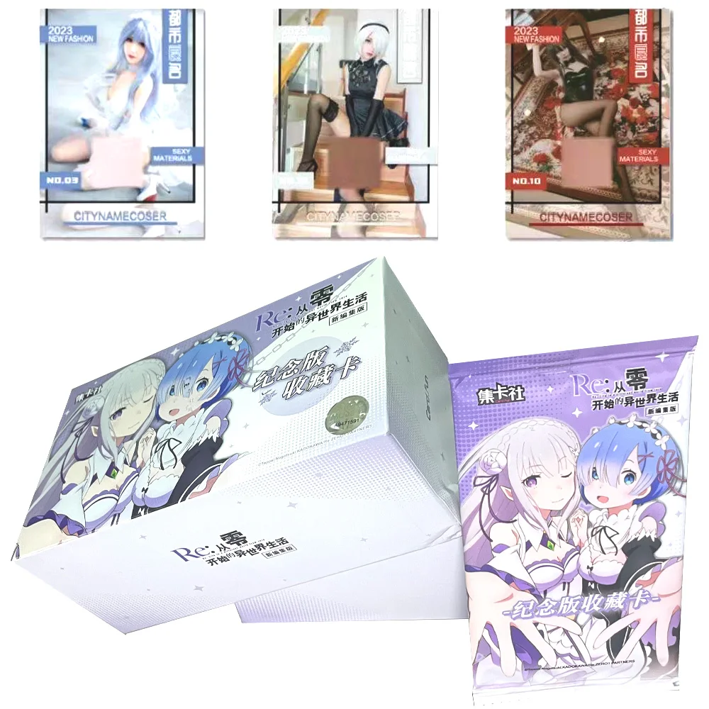 

2024Goddess Story Collection Collection Card Re:life In A Different World From Zero Rem Swimsuit Kids Birthday Gift card