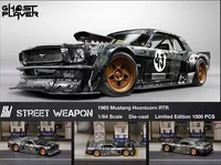 Street Weapon 1:64 1965 Block RTR Los Angeles Limited 1000 Model Car 1