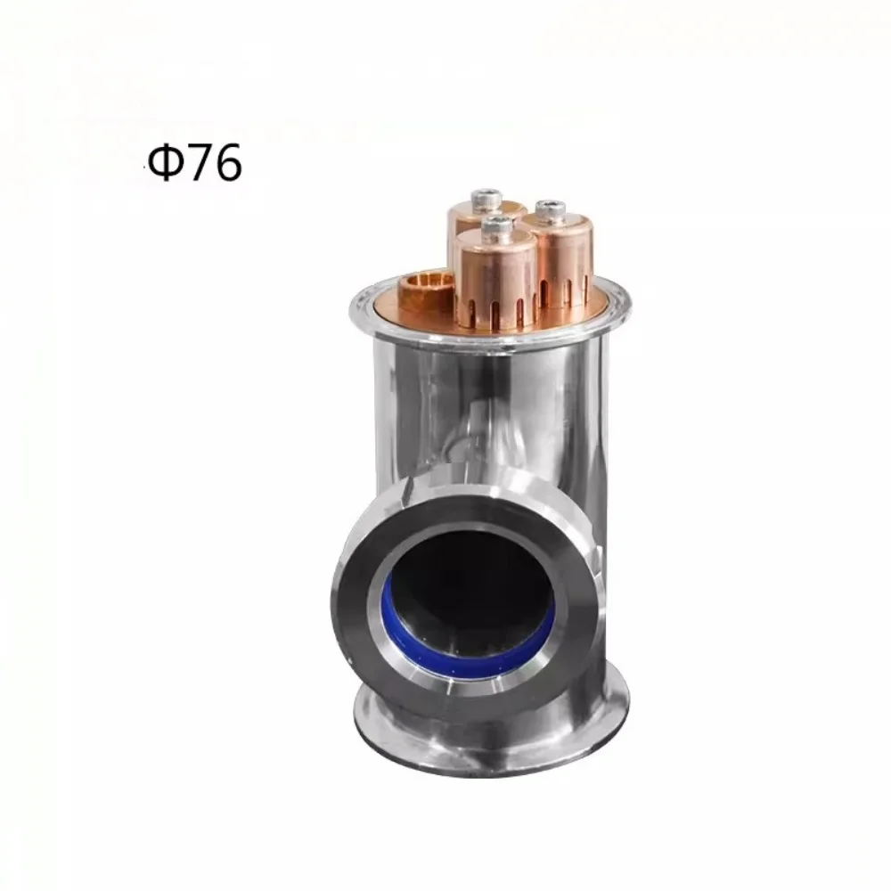 3"(76mm)OD91mm Sight Glass Union Tri-Clamp Tee With Copper Bubble Set,Distillation Lens Column For HomeBrew, Height 150mm,SS304