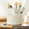 360° Rotating Makeup Brush Holder Cosmet Storag Box Makeup Organiser Lipsticks Make Up Container Vanity Organizer Box 2