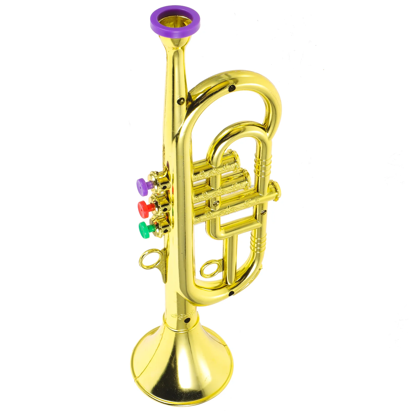 Musical Instrument Props Model Kids' Toys Miniatures Trumpet Beginner Instruments Boy For