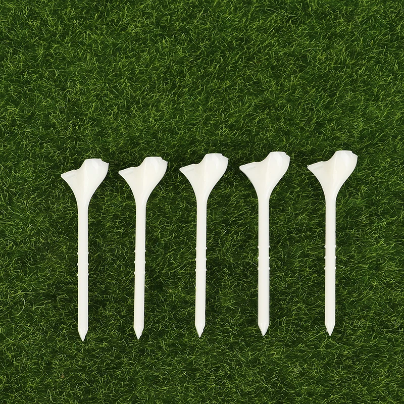 

5Pcs ABS Plastic Golf Tees Holder Ball Nail 10 Degree Oblique Insertion Reusable Tee For Golfer Gift Golf Ball Holder Golf Tee