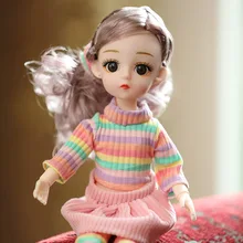 

Children's Simulation Doll 30 Cm Princess Exquisite Dress-up Toy Gift Box Packaging 1-6 Years Old Birthday Gift Girl