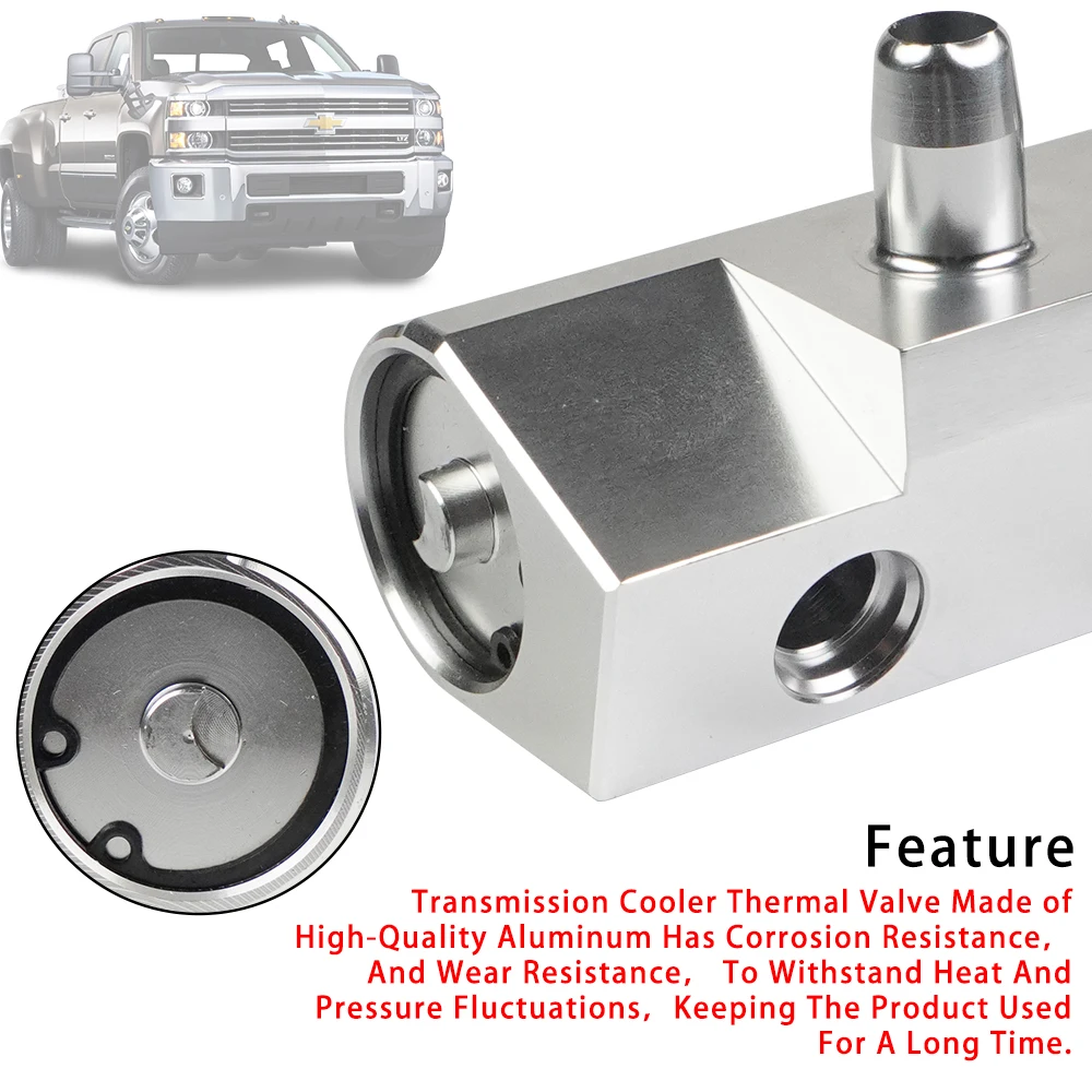 86774933 Trans Cooler Thermal Bypass Valve 85585333 Fit for 2014- Cadillac Chevrolet GMC