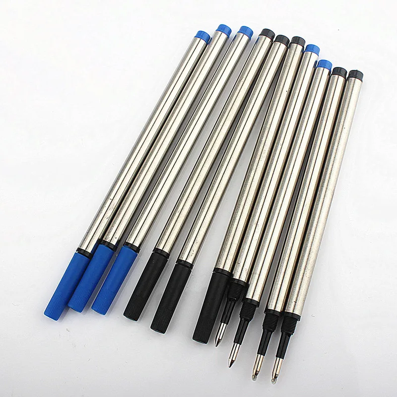 Rotary port  jinhao Blue Ink refill signature RollerBall Pen Ball point Pen refills Stationery Office Supplies jinhao rotary port blue