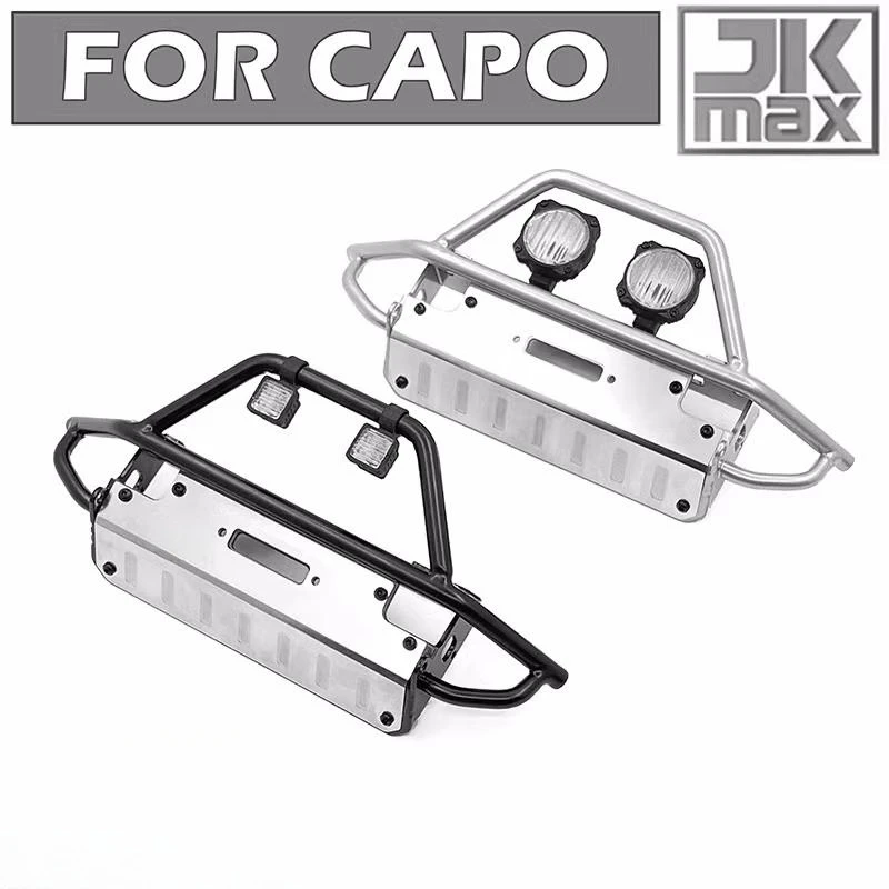 

CChand Full Metal Tube Front Bumper for 1/8 Radio Control Car Capo JKMAX Wrangler 2020 R/C Model Upgrade Part